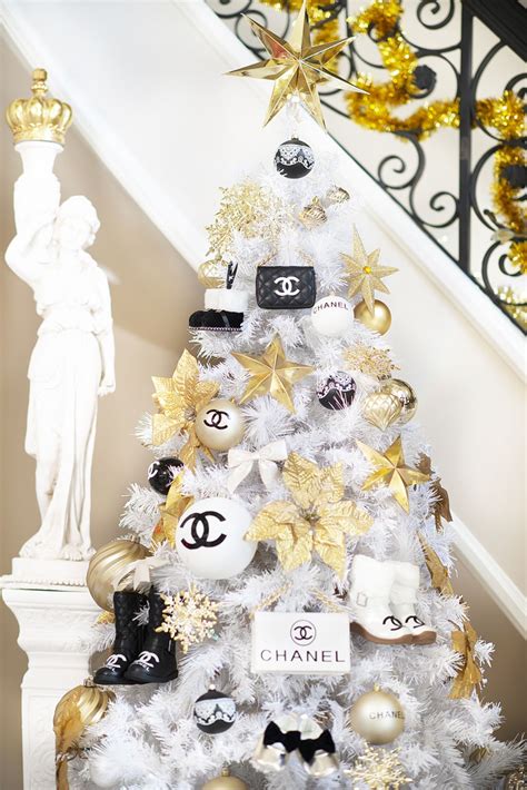 diy chanel christmas tree